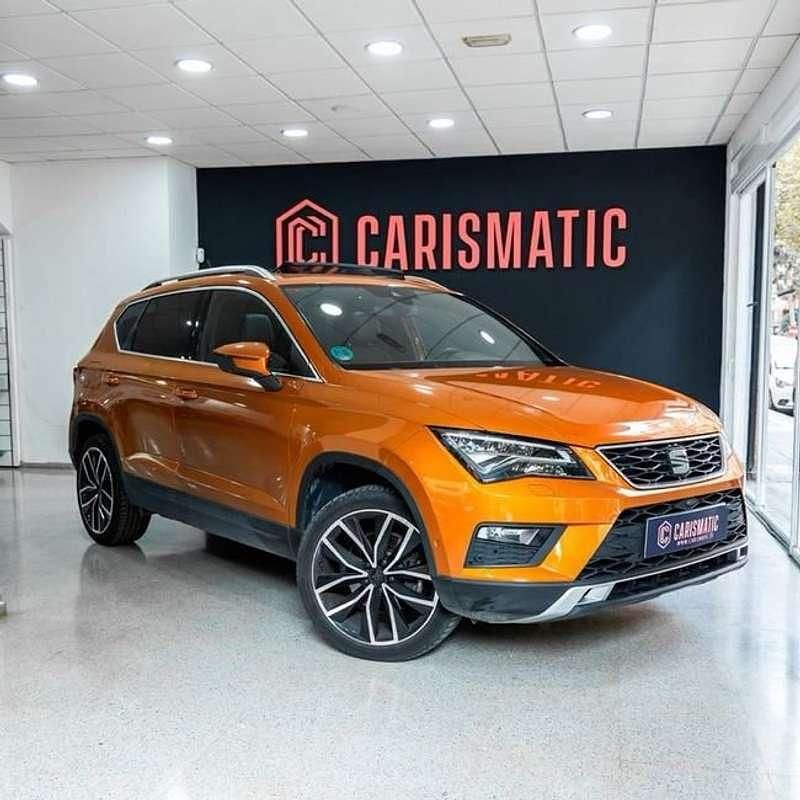 Usado Seat Ateca XCELLENCE 190 CV (139 kW) 2017 Naranja SUV