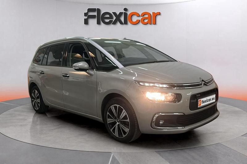 Gris Usado 2017 Citroën Grand C4 Picasso PureTech Monovolumen | 11.990 € (Un poco caro) - Imagen 1/4