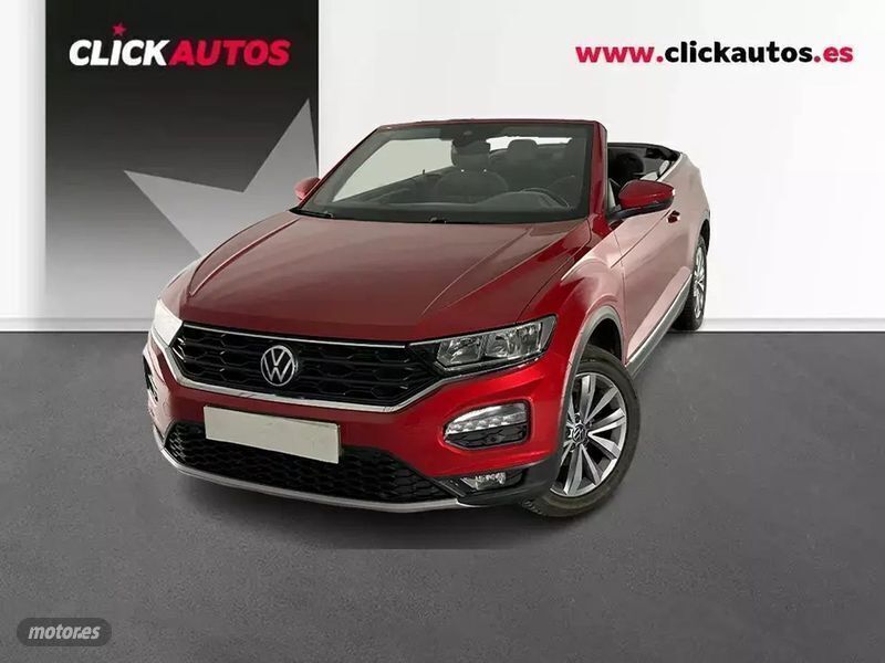 Negro Usado 2021 VW T-Roc Cabriolet Style Descapotable | 20.450 € (Precio justo) - Imagen 1/4