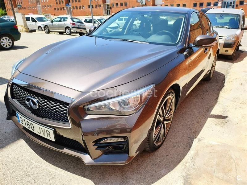 Marrón Usado 2016 Infiniti Q50 Sport Tech Berlina | 20.900 € (Caro) - Imagen 1/4