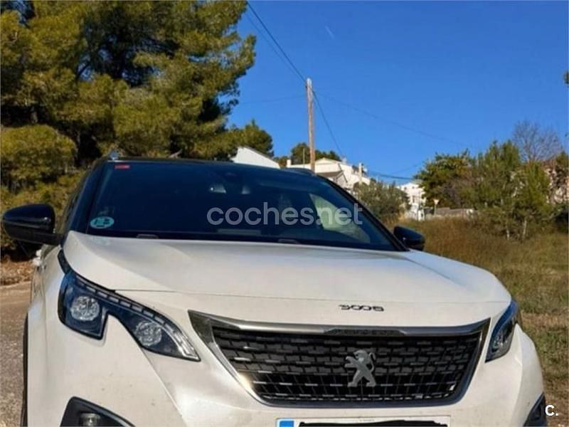 Usado Peugeot 3008 GT-line 150 CV (110 kW) 2016 Blanco SUV