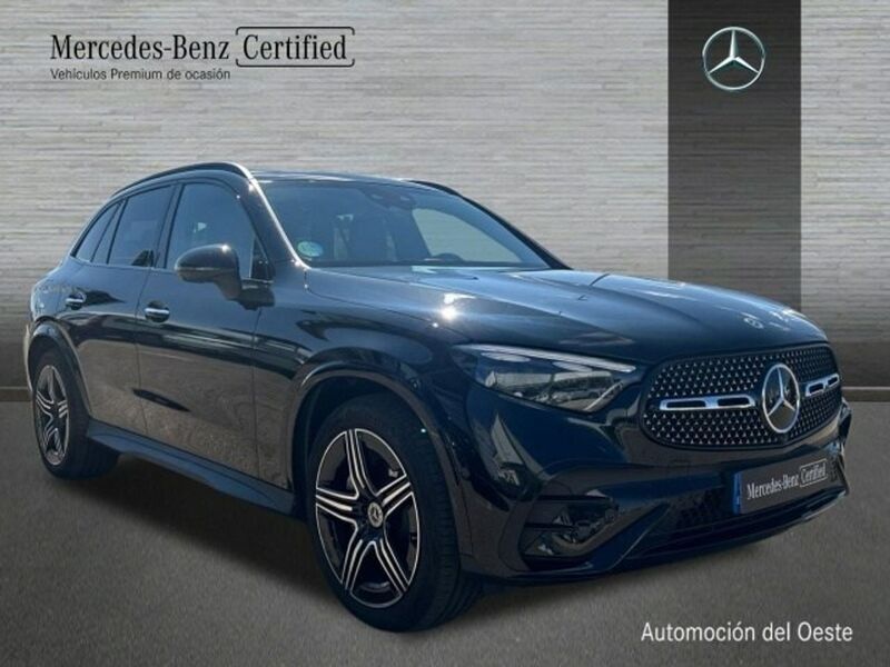 Usado Mercedes GLC200 AMG line 204 CV (150 kW) 2024 Negro SUV