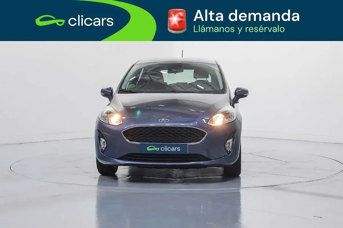 Usado Ford Fiesta Trend 75 CV (55 kW) 2021 Azul Utilitario