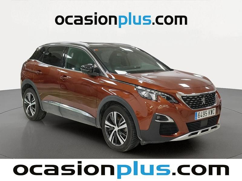 Usado Peugeot 3008 GT-line 130 CV (95 kW) 2019 Marrón SUV