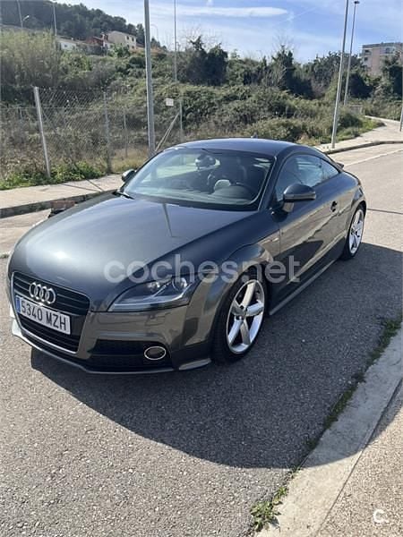 Usado Audi TT S-Line 160 CV (117 kW) 2012 Gris / plata Coupe