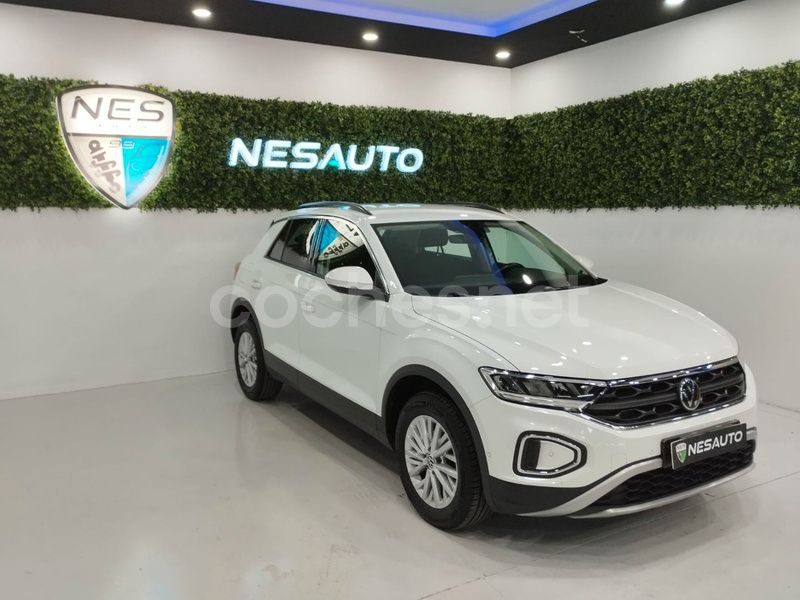 Blanco Usado 2022 VW T-Roc Life SUV | 18.999 € (Precio justo) - Imagen 1/4