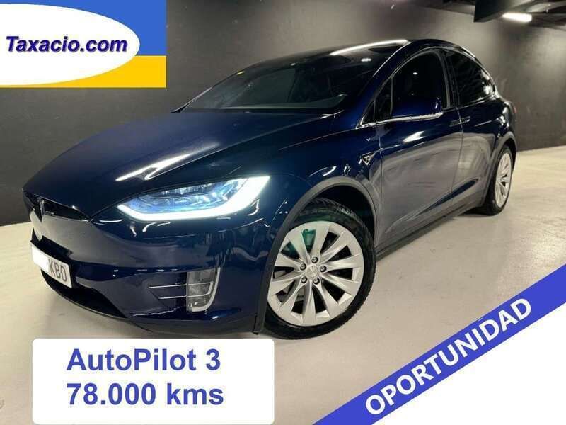 Azul Usado 2017 Tesla Model X SUV | 33.000 € (Super precio) - Imagen 1/4