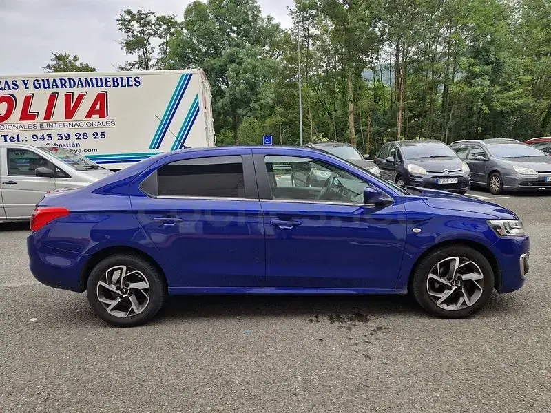 Usado Citroën C-Elysee I Shine 100 CV (73 kW) 2018 Azul Berlina