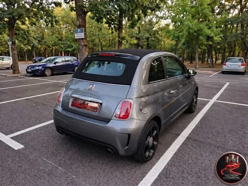 Usado Fiat 500C Sport 85 CV (62 kW) 2013 Gris / plata Descapotable