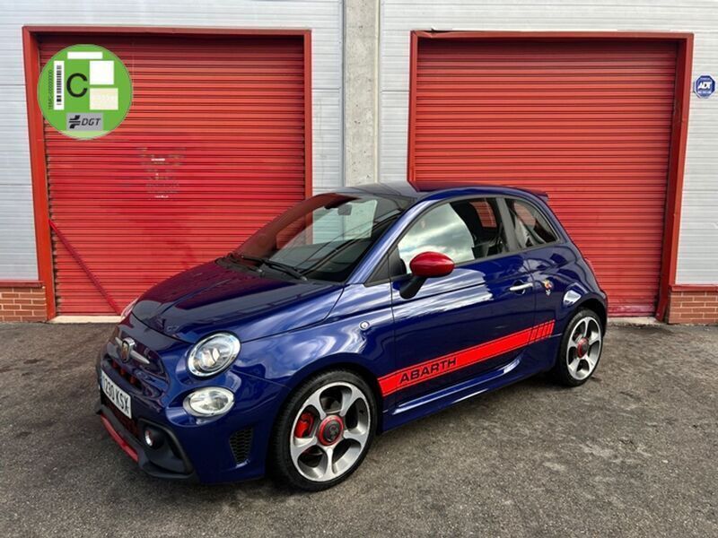 Azul Usado 2019 Abarth 595 Utilitario | 12.500 € (Precio justo) - Imagen 1/4
