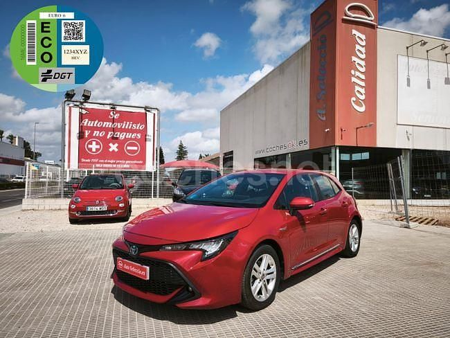 Rojo Usado 2022 Toyota Corolla Active Berlina | 17.500 € (Buen precio) - Imagen 1/4