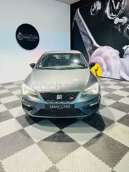 Usado Seat Leon CUPRA 300 CV (220 kW) 2018 Gris / plata Berlina