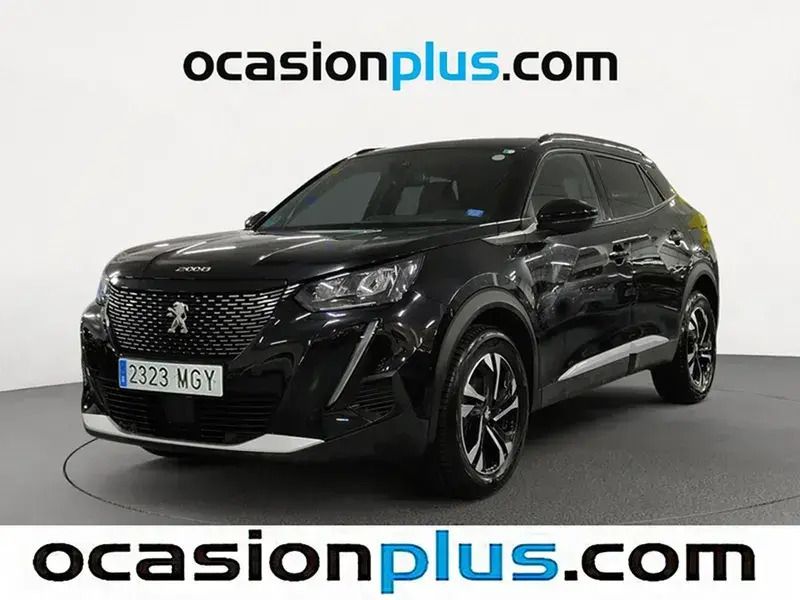 Negro Usado 2023 Peugeot 2008 Allure SUV | 14.455 € (Buen precio) - Imagen 1/4