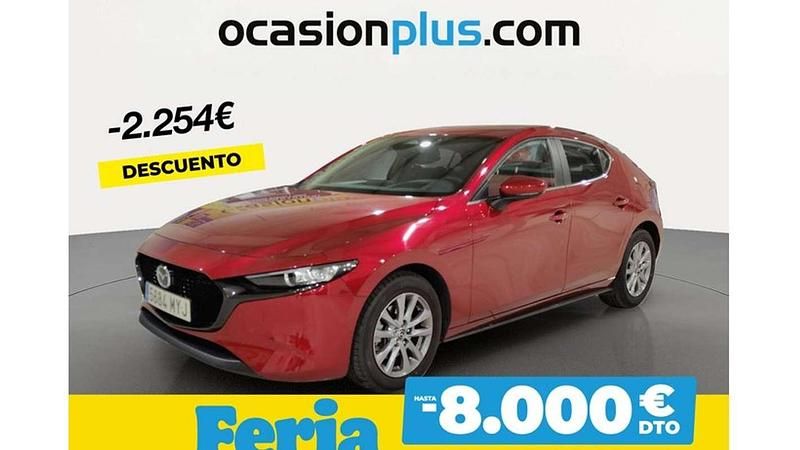 Rojo Usado 2025 Mazda 3 Prime-Line Utilitario | 22.546 € - Imagen 1/4