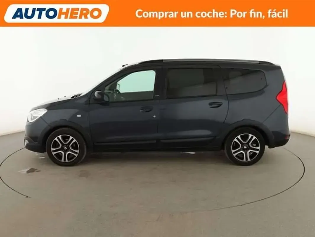 Usado Dacia Lodgy 110 CV (80 kW) 2018 Negro Monovolumen