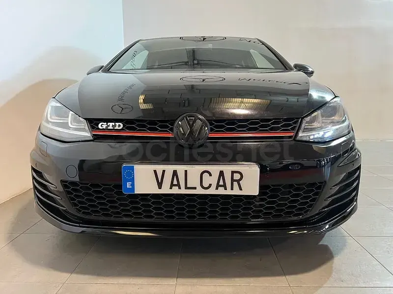 Usado VW Golf VII GTD 184 CV (135 kW) 2014 Negro Berlina