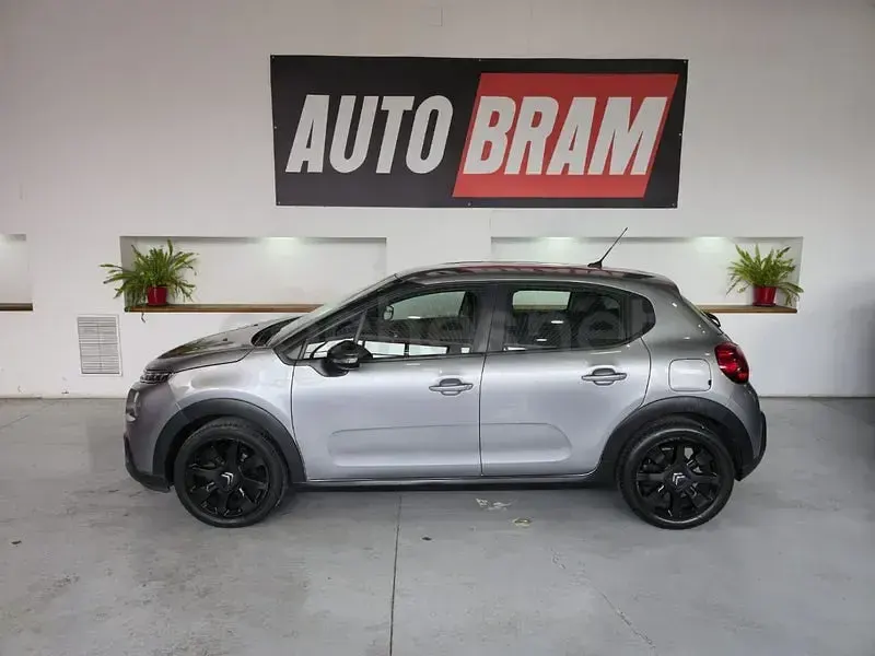 Usado Citroën C3 Feel 82 CV (60 kW) 2019 Gris / plata Utilitario