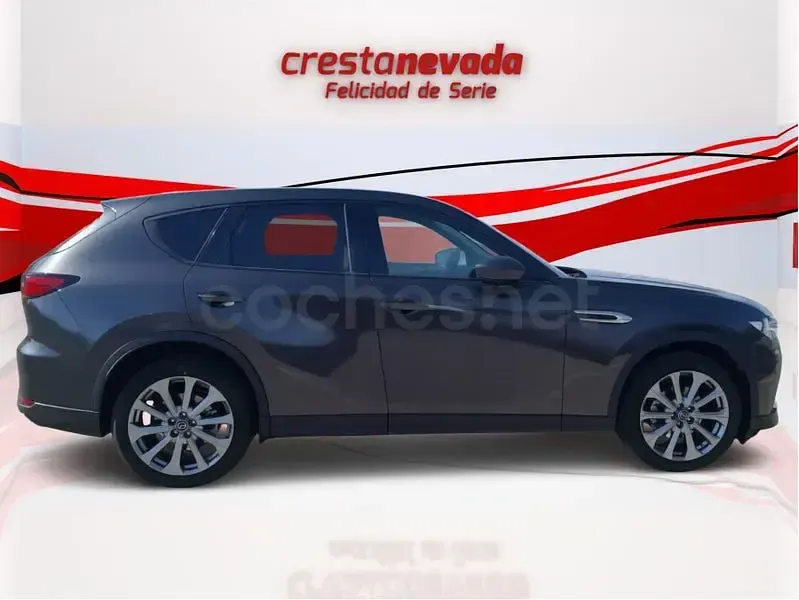 Usado Mazda CX-60 200 CV (147 kW) 2025 Gris / plata SUV