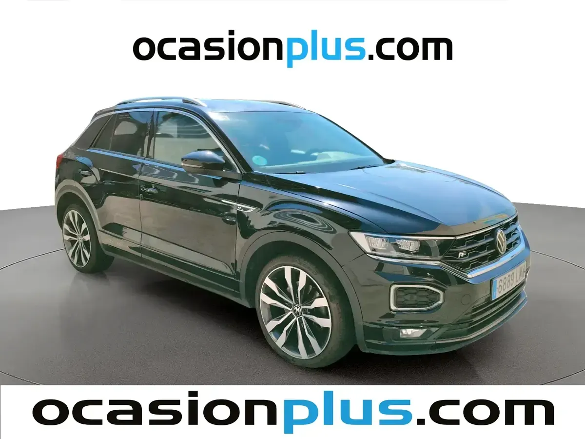 Usado VW T-Roc Sportline 150 CV (110 kW) 2021 Negro SUV