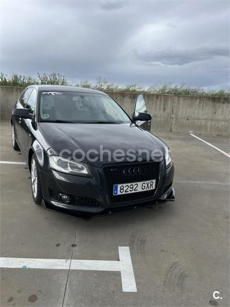 Negro Usado 2010 Audi A3 Sportback Ambiente Berlina | 7000 € (Un poco caro) - Imagen 1/4