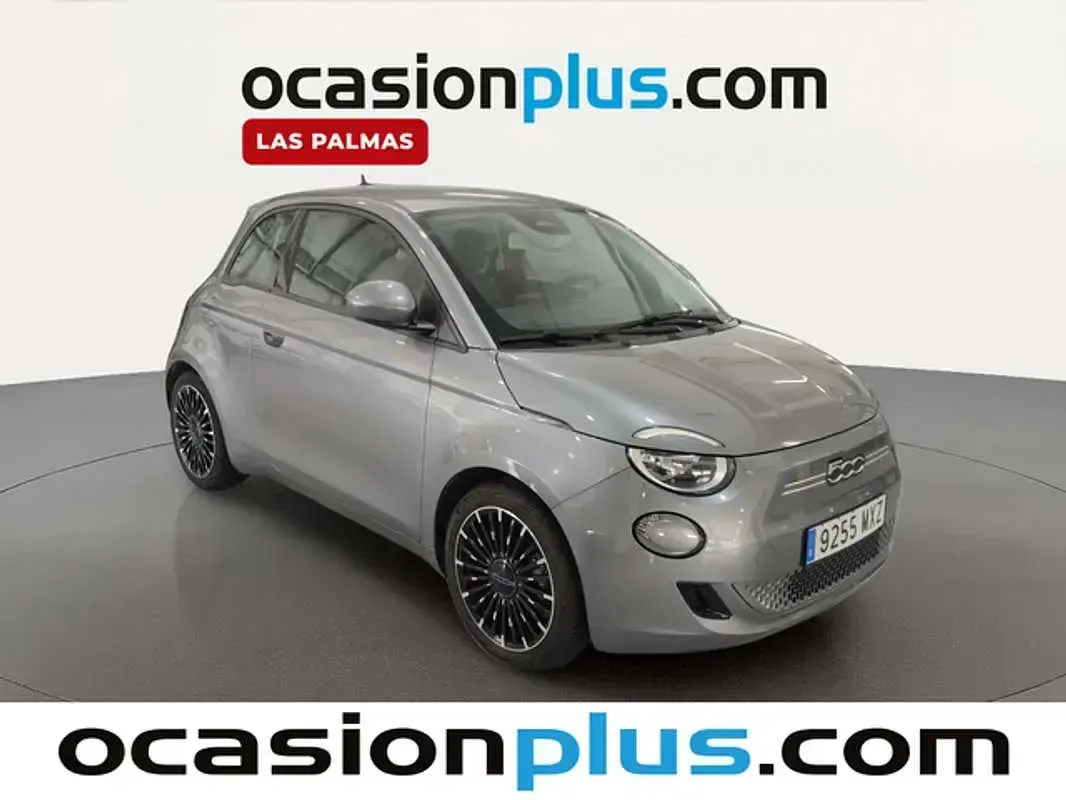 Usado Fiat 500e Icon 86 kW (118 CV) 2021 Gris Utilitario