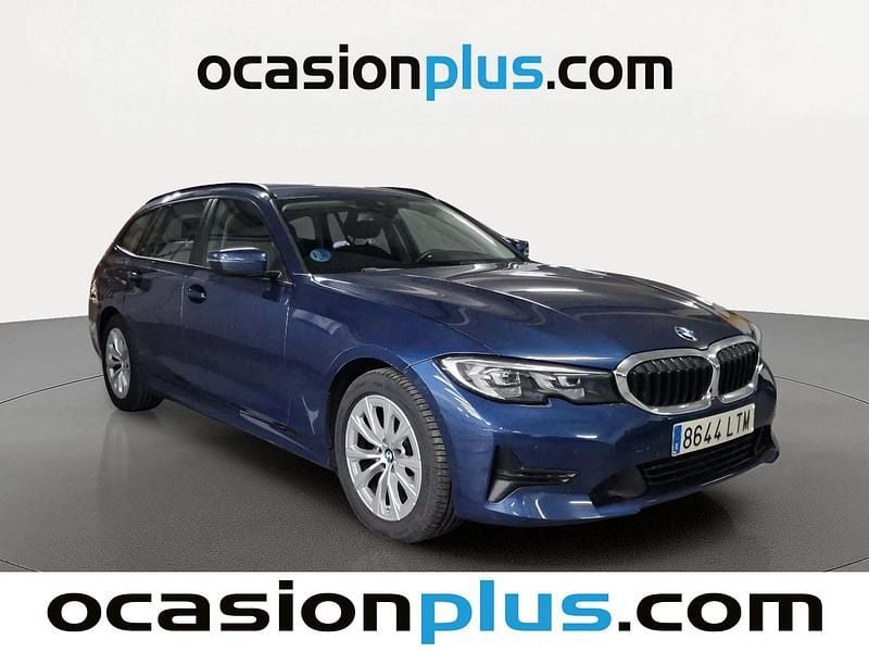 Usado BMW 318 150 CV (110 kW) 2021 Azul Familiar