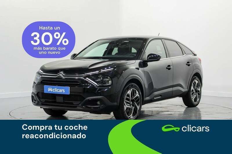 Negro Usado 2022 Citroën C4 PureTech Utilitario | 14.590 € (Buen precio) - Imagen 1/4