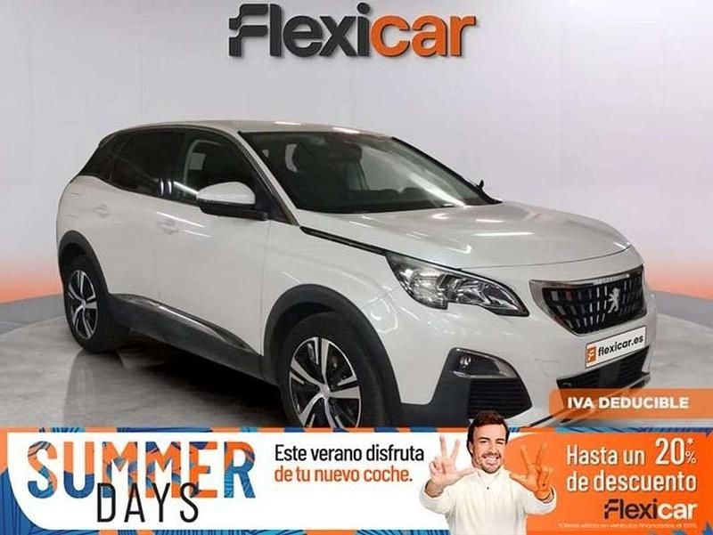 Blanco Usado 2019 Peugeot 3008 Allure SUV | 13.290 € (Precio justo) - Imagen 1/4