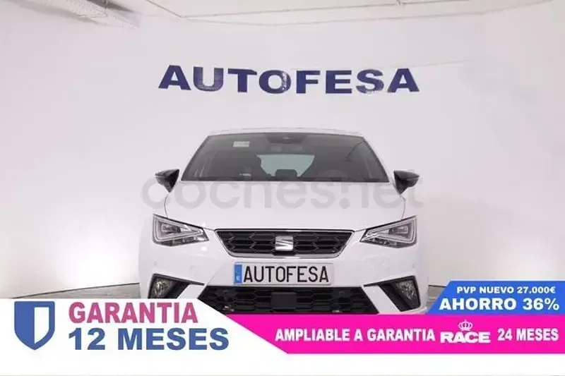Usado Seat Ibiza FR 115 CV (84 kW) 2025 Blanco Utilitario