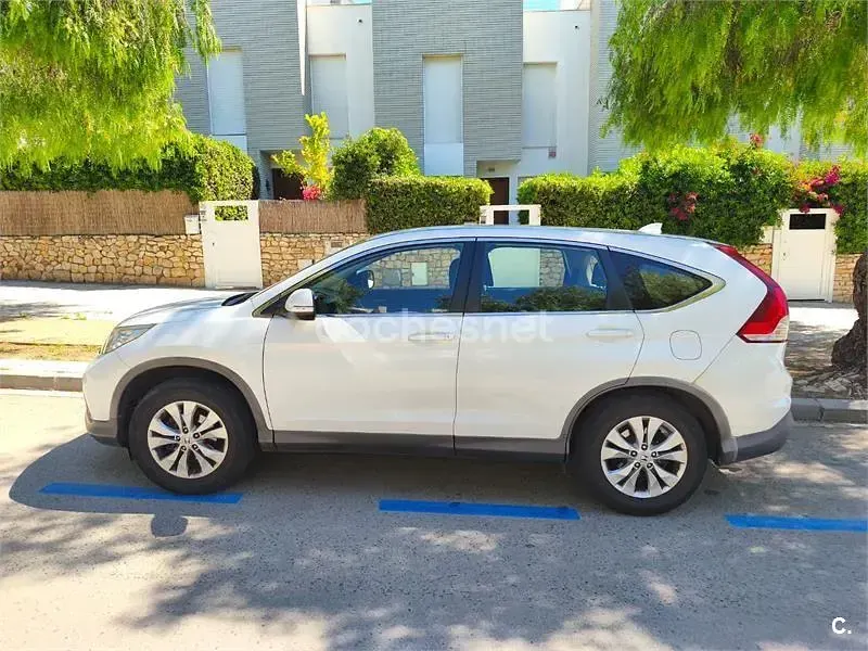 Usado Honda CR-V Elegance 120 CV (88 kW) 2014 Blanco SUV