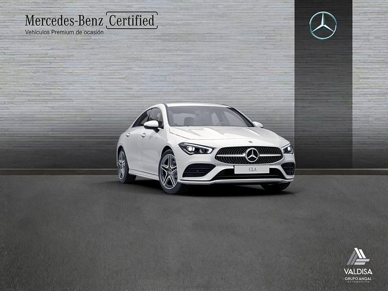 Usado Mercedes CLA180 AMG line 136 CV (100 kW) 2023 Blanco Berlina