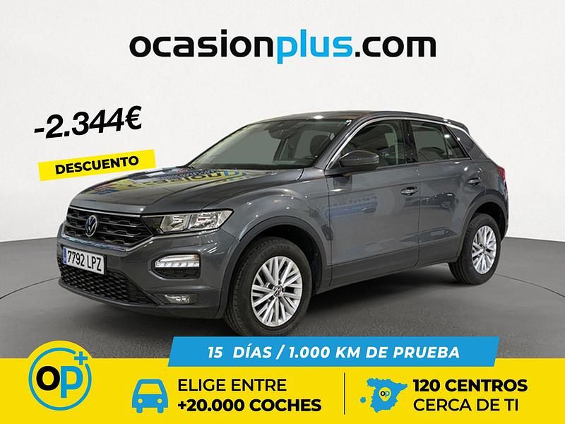 Gris / plata Usado 2021 VW T-Roc Edition SUV | 20.250 € (Precio justo) - Imagen 1/4