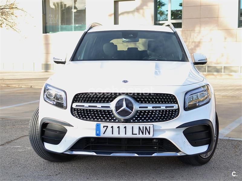 Usado Mercedes GLB200 150 CV (110 kW) 2021 Blanco SUV