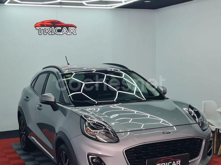 Gris / plata Usado 2020 Ford Puma Gen-E Titanium SUV | 16.495 € (Un poco caro) - Imagen 1/4