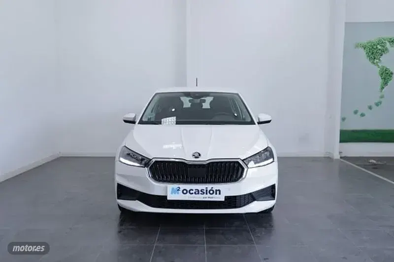 Usado Skoda Fabia Sport 110 CV (80 kW) 2022 Blanco Utilitario