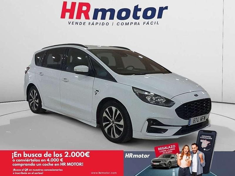 Blanco Usado 2023 Ford S-MAX ST-Line Monovolumen | 26.990 € (Precio justo) - Imagen 1/4