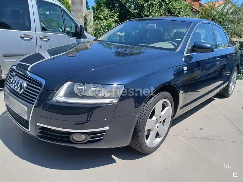 Usado Audi A6 170 CV (125 kW) 2007 Negro Berlina