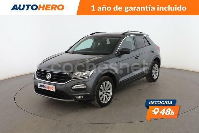 Gris Usado 2020 VW T-Roc Advance SUV | 19.399 € (Precio justo) - Imagen 1/3