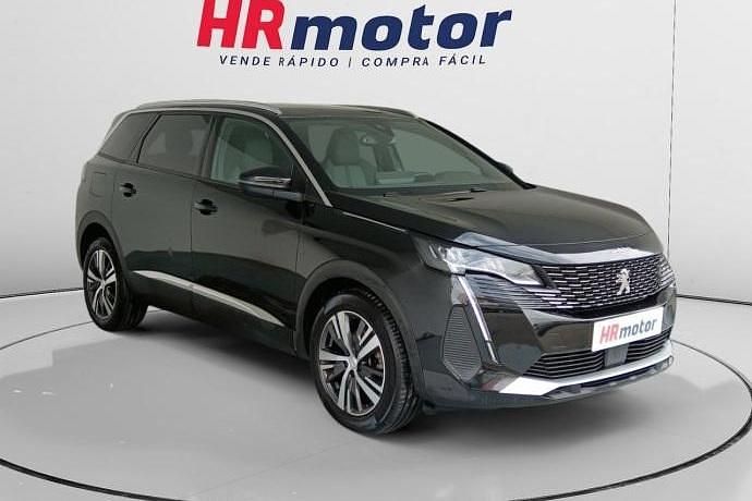 Negro Usado 2022 Peugeot 5008 Active SUV | 16.990 € (Super precio) - Imagen 1/4