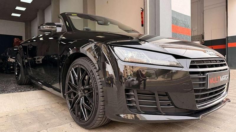 Usado Audi TT S-Line 184 CV (135 kW) 2015 Negro Descapotable