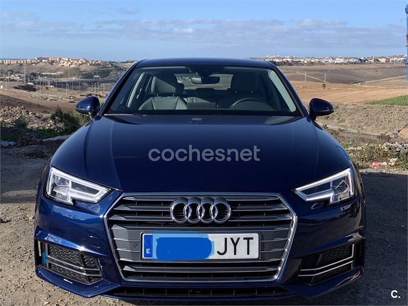 Azul Usado 2017 Audi A4 Advanced Berlina | 18.000 € (Precio justo) - Imagen 1/4