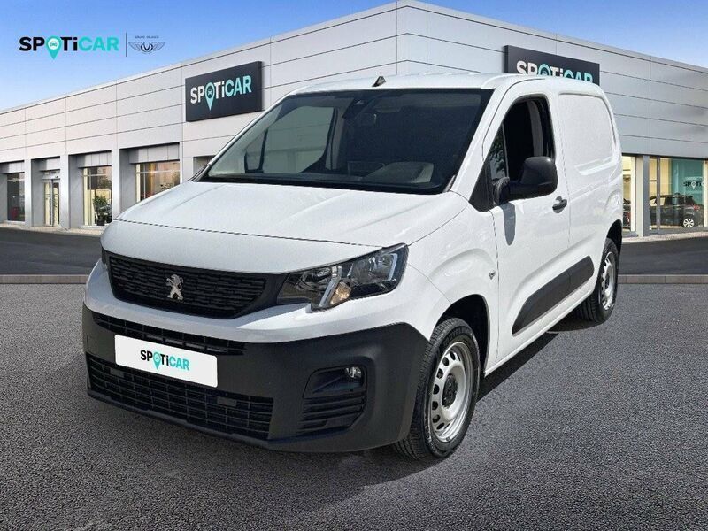 Blanco Usado 2021 Peugeot Partner Premium Monovolumen | 12.995 € (Precio justo) - Imagen 1/4