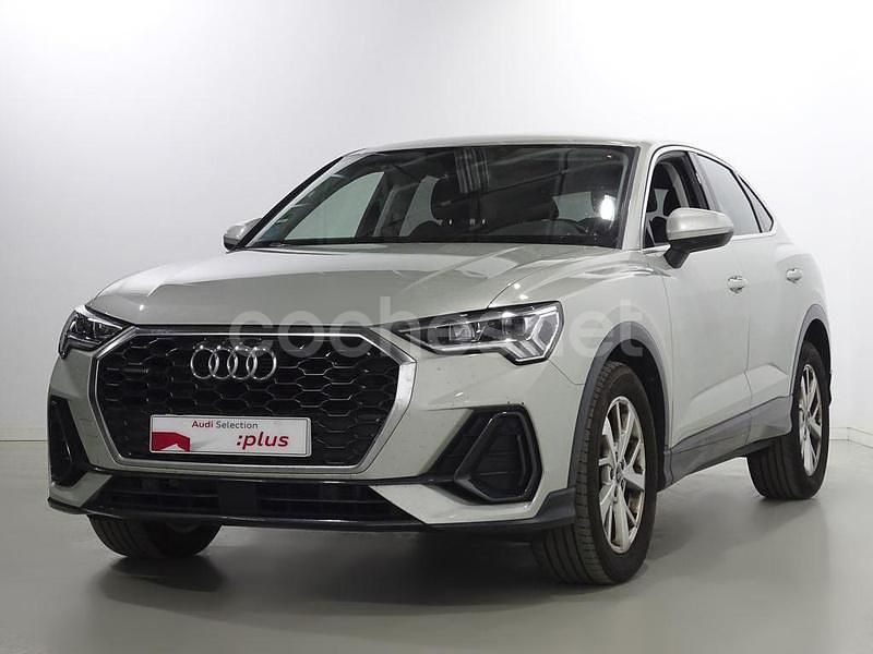 Gris / plata Usado 2022 Audi Q3 Sportback Advanced Plus SUV | 33.900 € (Super precio) - Imagen 1/4