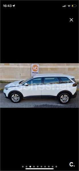 Usado Peugeot 5008 Active 120 CV (88 kW) 2017 Blanco Monovolumen