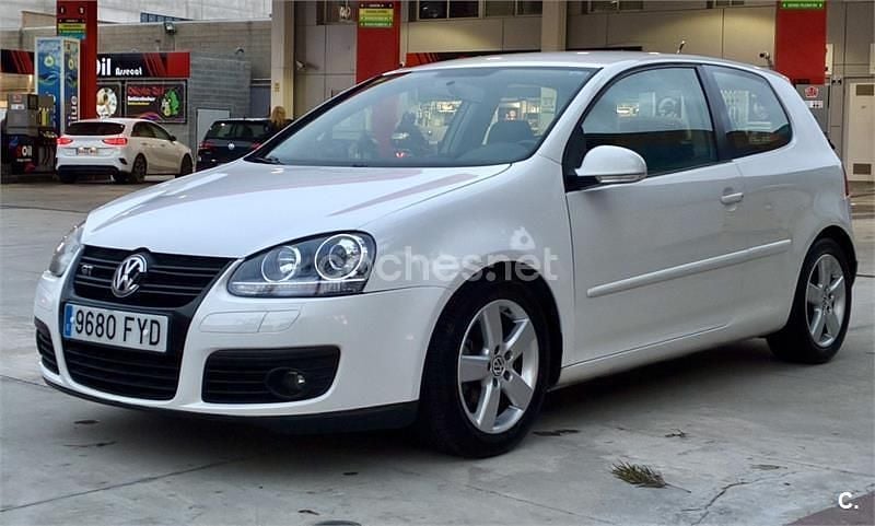 Usado VW Golf V GT 140 CV (102 kW) 2007 Blanco Berlina