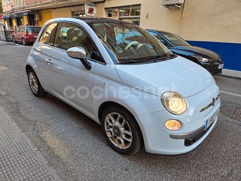 Azul Usado 2009 Fiat 500 Pop Berlina | 5990 € (Precio justo) - Imagen 1/3