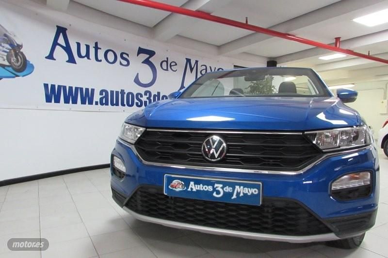 Usado VW T-Roc Cabriolet Style 110 CV (80 kW) 2021 Blanco Descapotable