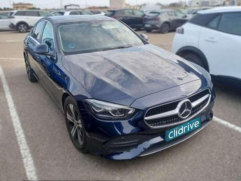 Usado Mercedes C200 163 CV (119 kW) 2022 Azul Berlina