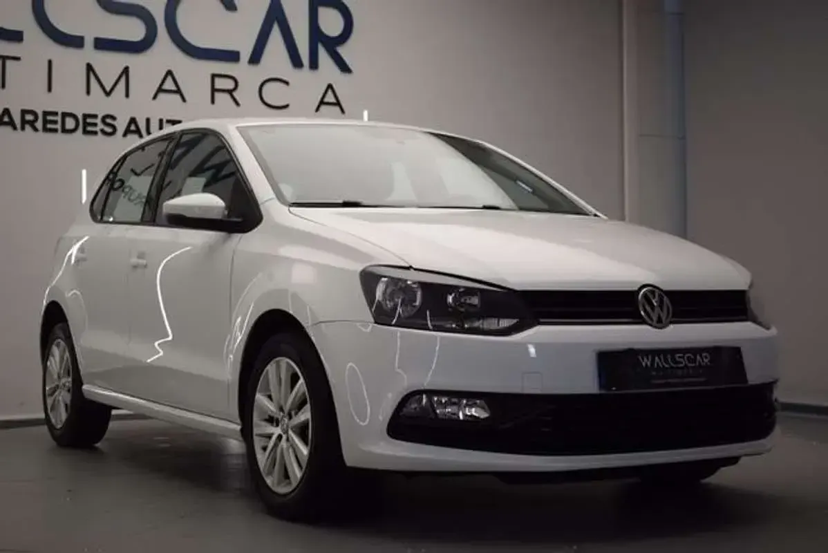 Usado VW Polo 95 CV (69 kW) 2016 Blanco Utilitario