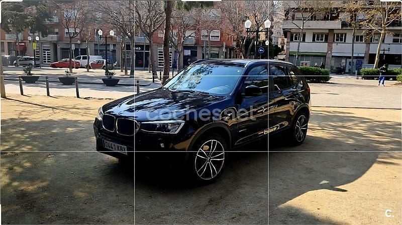 Usado BMW X3 190 CV (139 kW) 2017 Negro SUV